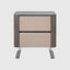 Lizzi 2 Drawer Bedside Macchiato Lizzi 2 Drawer Bedside Macchiato: Modern Elegance with Practical Appeal