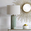 Callais Crackled Aqua Table Lamp