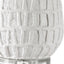 Caelina Textured White Table Lamp