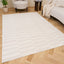 Loft Striped Cream Rug