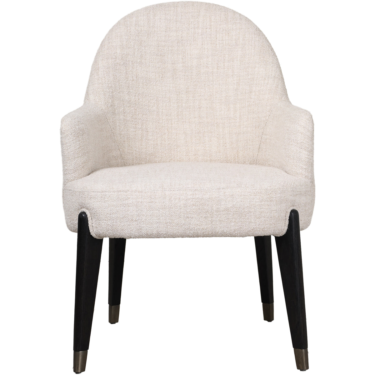 Luna Dining Arm Chair II in Dark