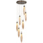 Lunar Drops 7 Light LED Pendant