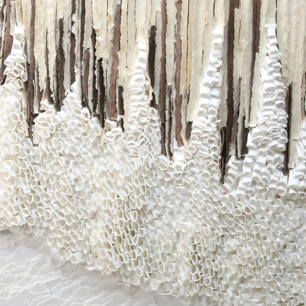 Serenity Falls Handmade Dimensional Paper Wall Art