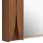 Macario Mid-Century Wood Mirror