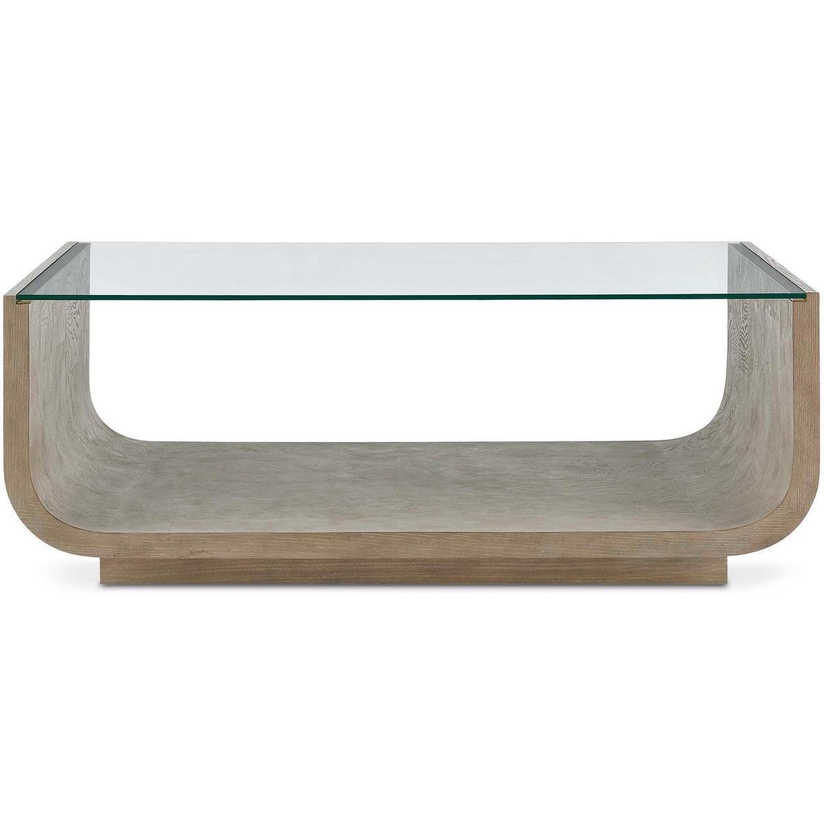 Maeva Modern Glass Coffee Table