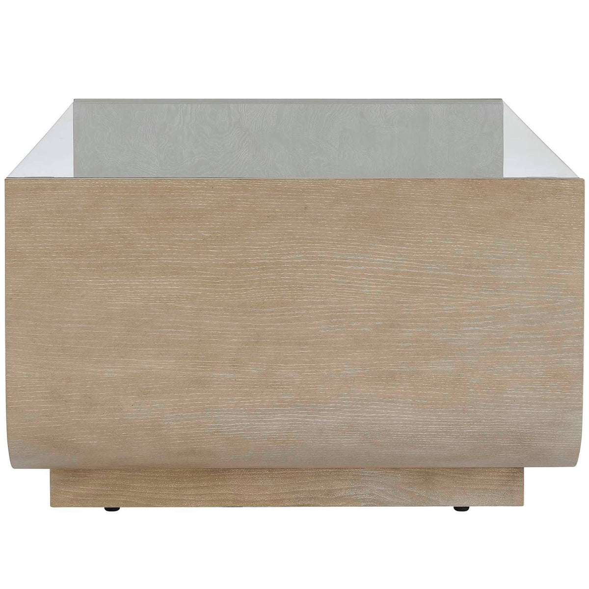 Maeva Modern Glass Coffee Table