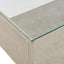 Maeva Modern Glass Coffee Table