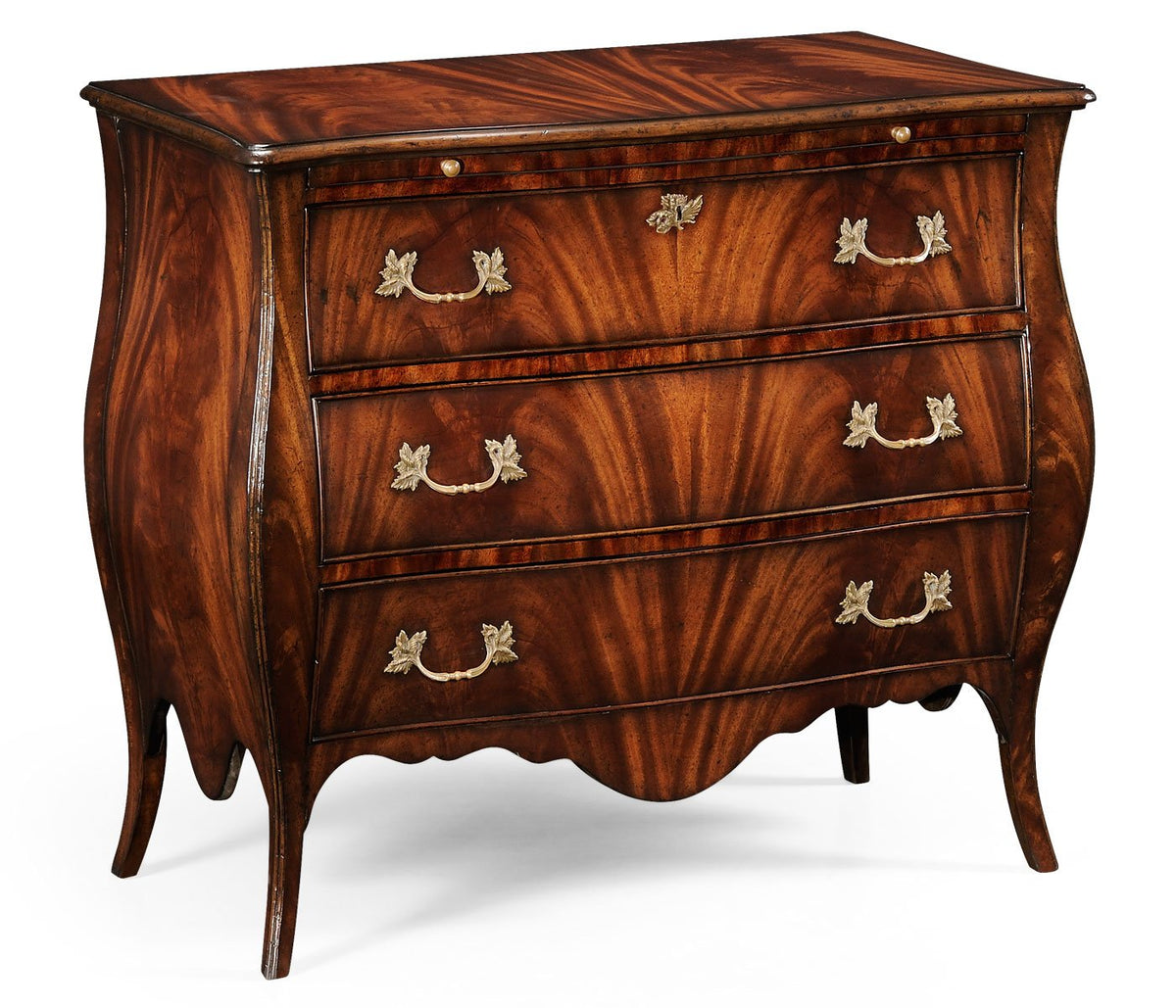 Bombe Chest of Drawers in Mahogany