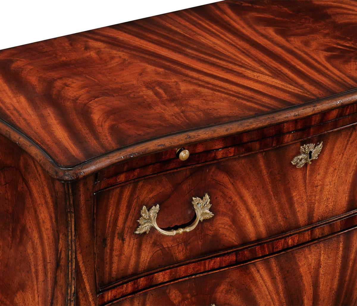 Bombe Chest of Drawers in Mahogany