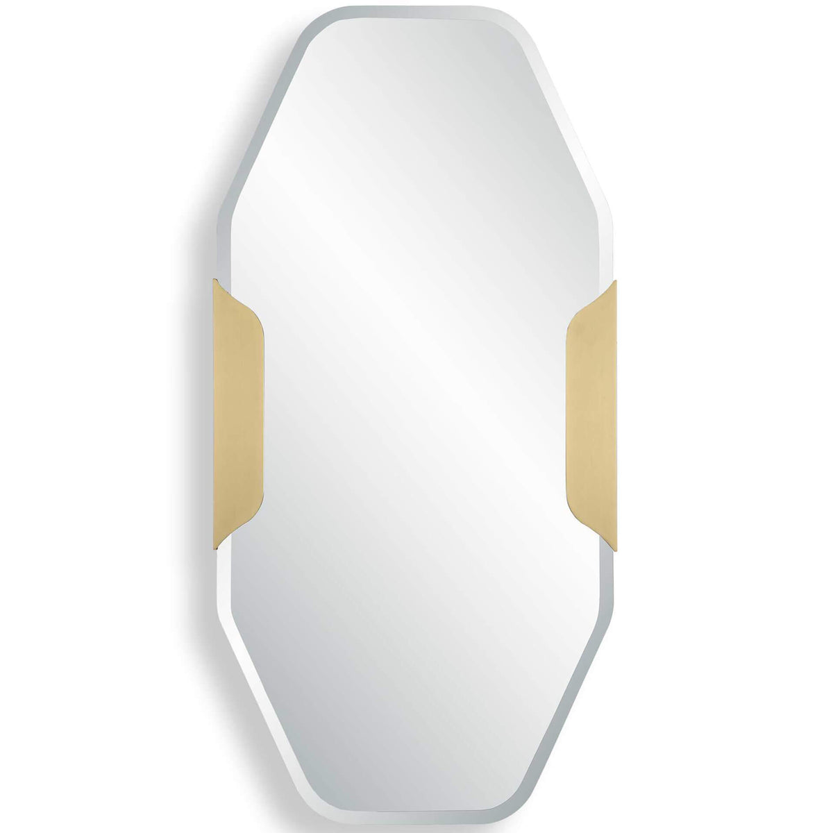 Makari Antique Brass Mirror