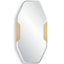 Makari Antique Brass Mirror