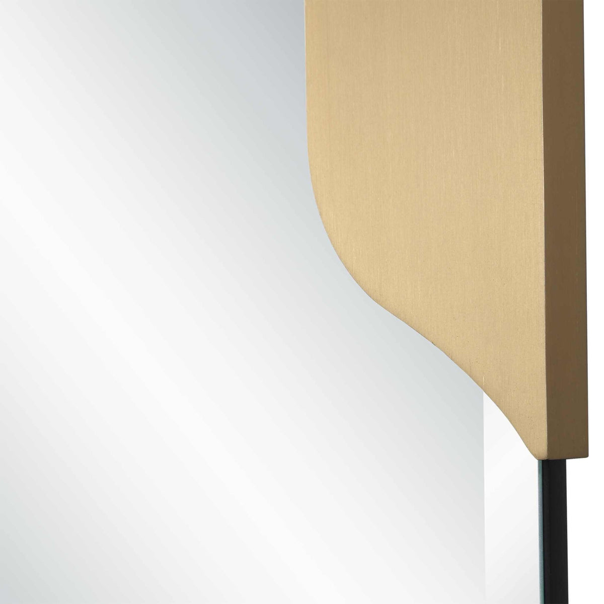 Makari Antique Brass Mirror