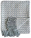 Malini Accessories Ansel DuckEgg Throw House of Isabella UK