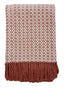 Malini Accessories Ansel Pink Throw House of Isabella UK