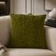 Malini Accessories Dunand Olive Cushion House of Isabella UK