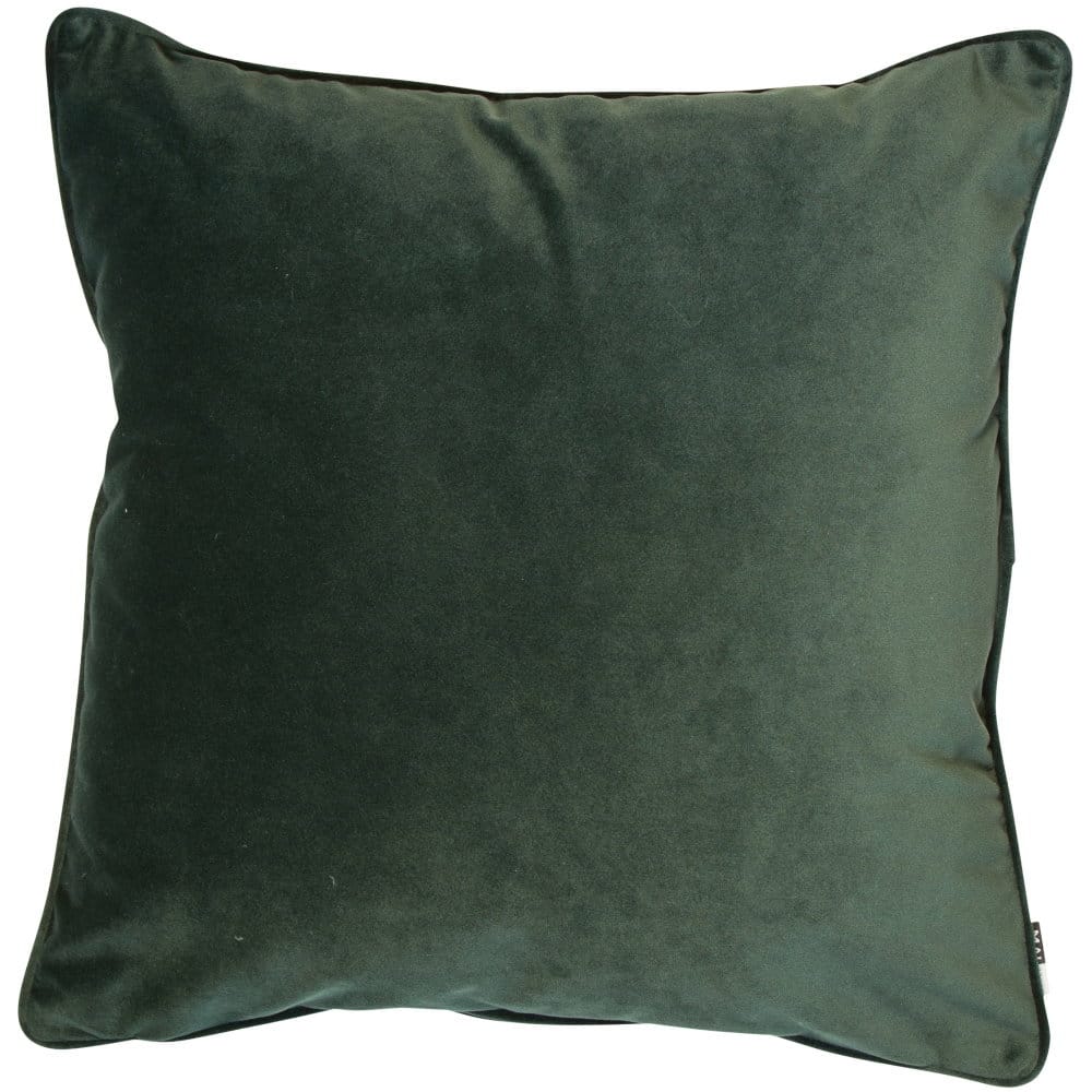Malini Accessories Extra Large Luxe Pine Green Cushion House of Isabella UK
