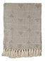 Malini Accessories Haven Natural Throw House of Isabella UK