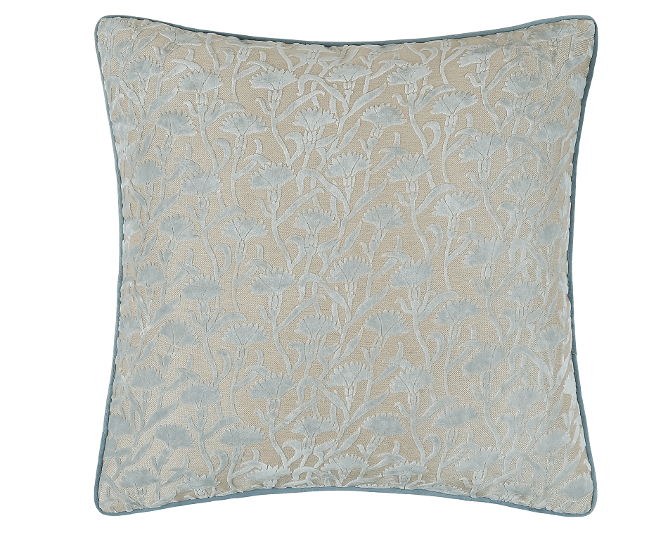 Malini Accessories Large Cassia BabyBlue Cushion House of Isabella UK