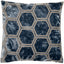 Malini Accessories Large Ivor Blue Cushion House of Isabella UK