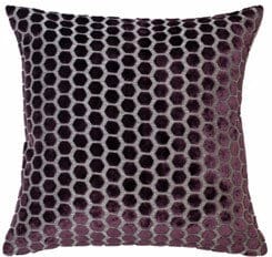 Malini Accessories Large Jorvik Aubergine Cushion House of Isabella UK