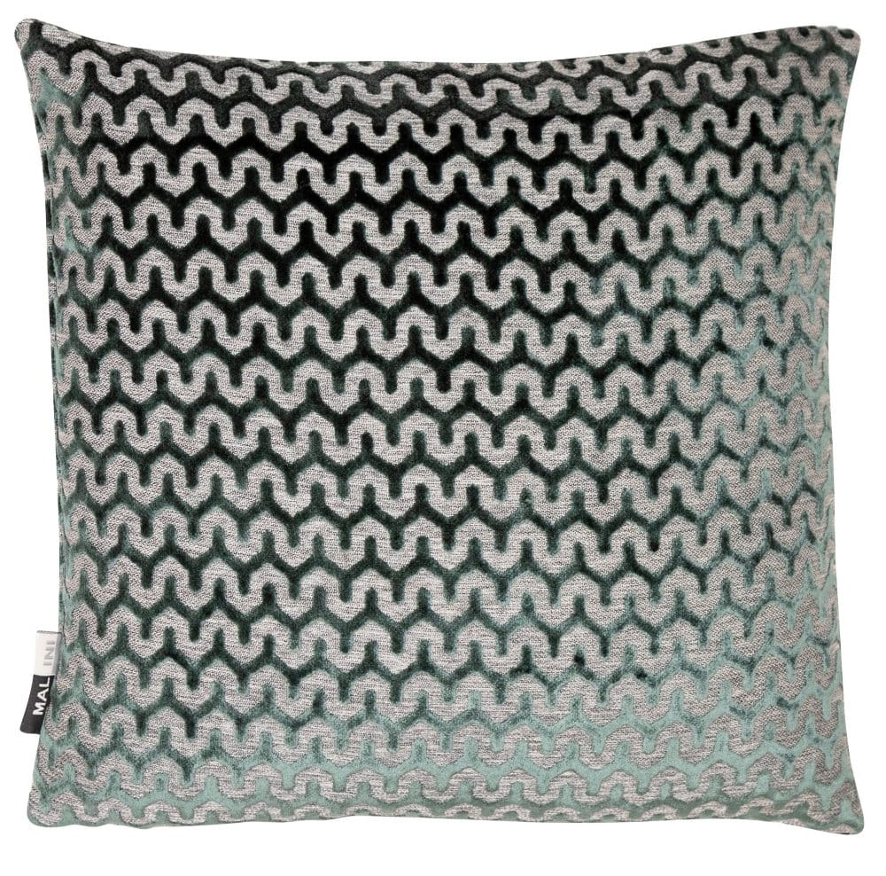 Malini Accessories Large Oslo Pinegreen Cushion House of Isabella UK