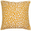 Malini Accessories Large Pebbles Mustard Cushion House of Isabella UK