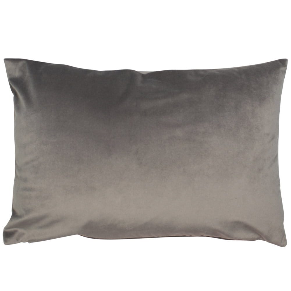 Malini Accessories Luxe Rectangle Grey Cushion House of Isabella UK