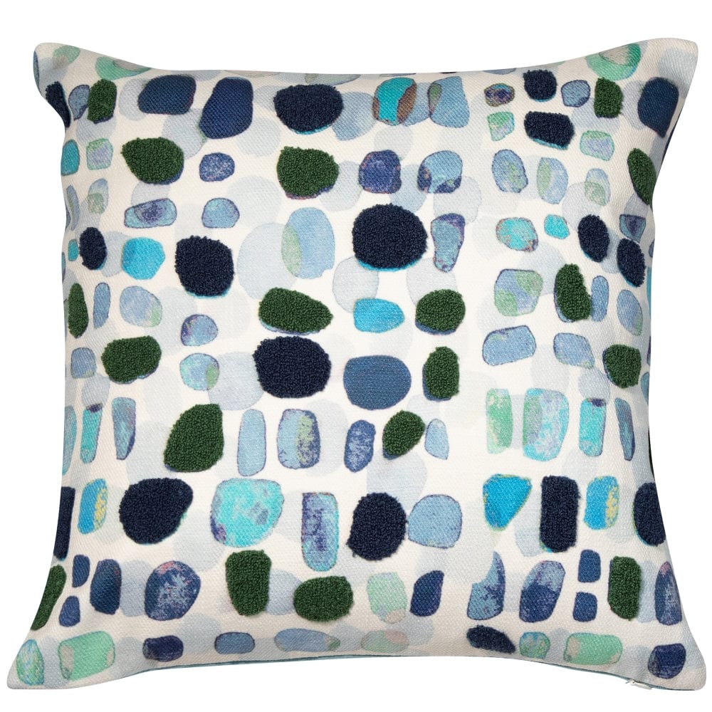 Malini Alfie Blue Cushion.