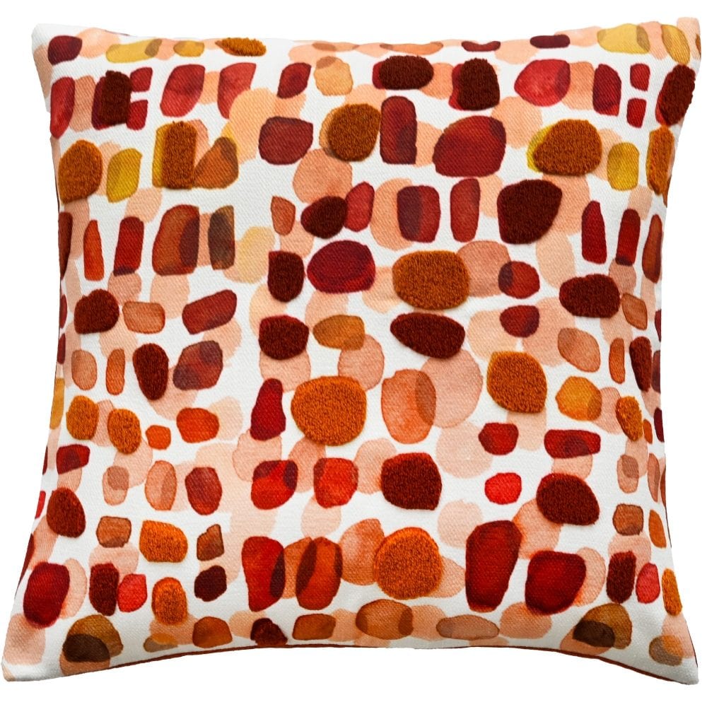 Malini Alfie Rust Cushion.