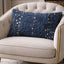Malini Accessories Malini Aziza Blue Cushion House of Isabella UK