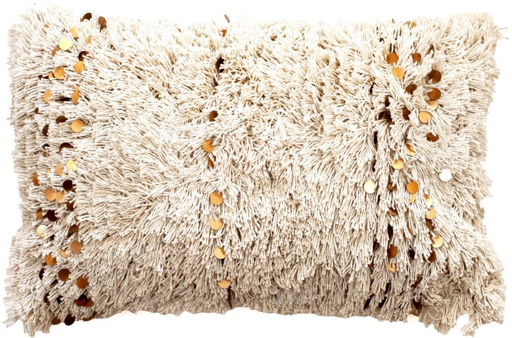 Malini Aziza Natural Cushion.