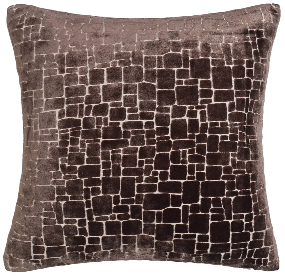 Malini Accessories Malini Bergen Choc Cushion House of Isabella UK