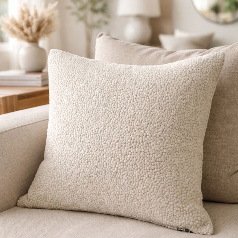 Malini Accessories Malini Bingham Cream Cushion House of Isabella UK