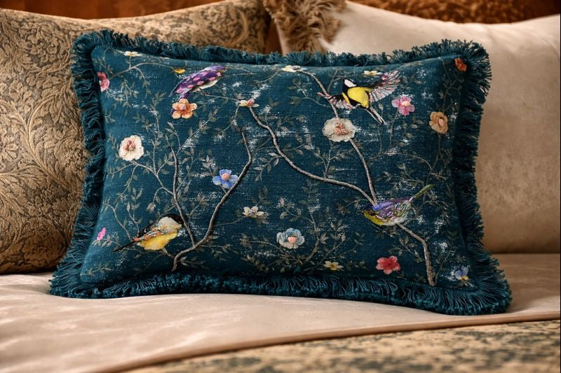 Malini Accessories Malini Birdsong Cushion House of Isabella UK