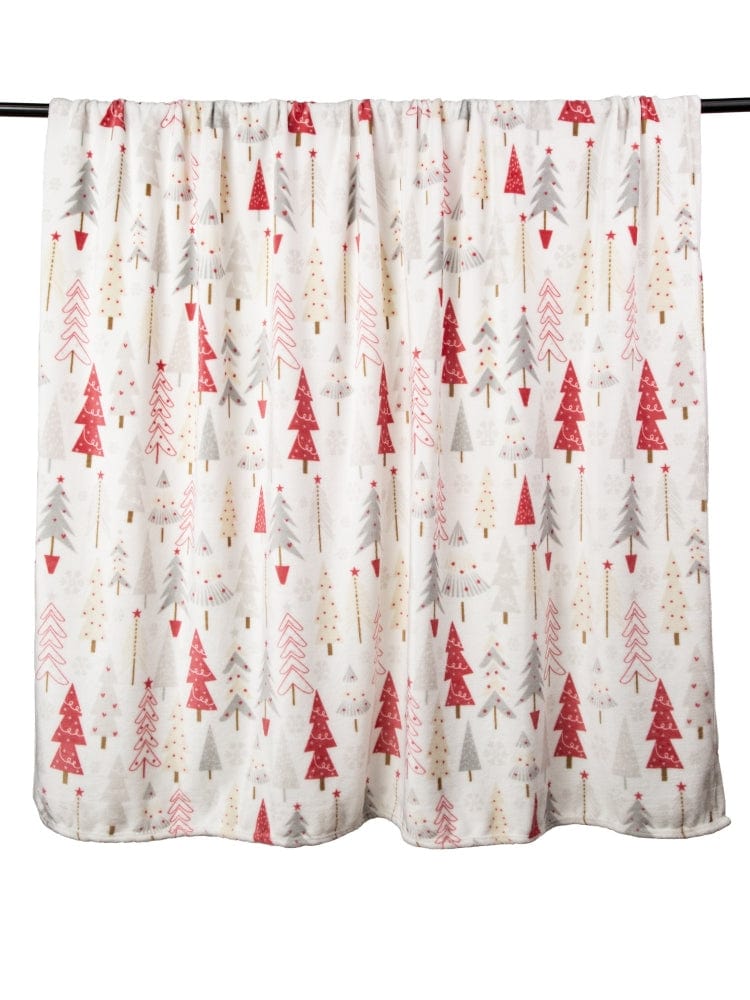 Malini Accessories Malini Christmas Trees Throw House of Isabella UK