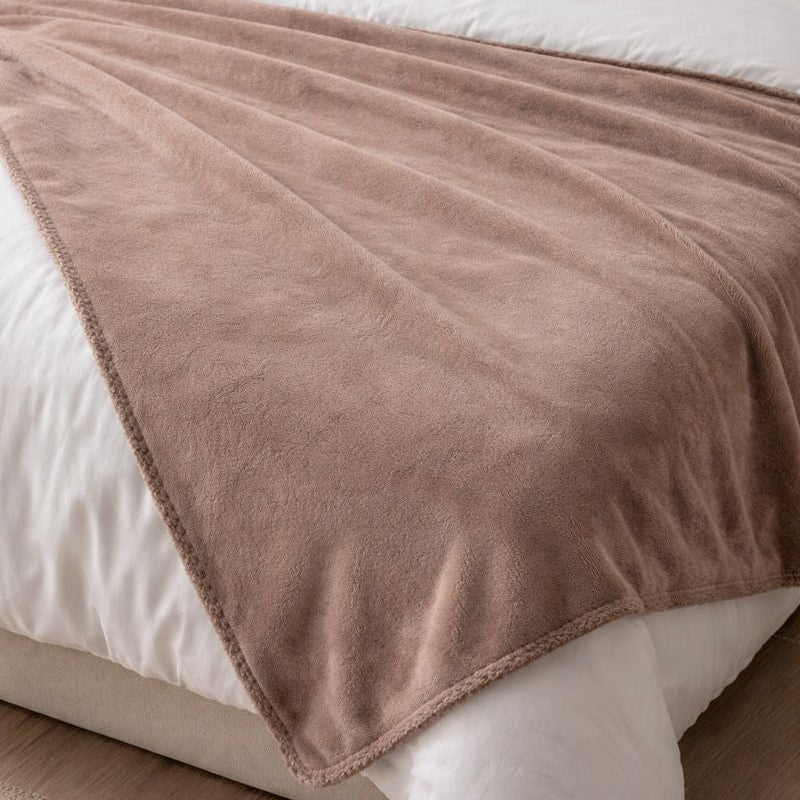 Malini Accessories Malini Cosy Coffee Throw House of Isabella UK