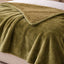 Malini Accessories Malini Cosy Olive Throw House of Isabella UK