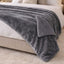 Malini Accessories Malini Cosy Slate Throw House of Isabella UK