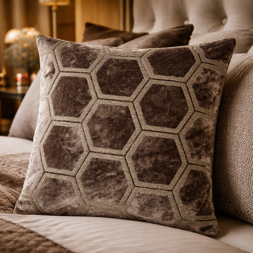 Malini Accessories Malini Ivor Slate Cushion House of Isabella UK