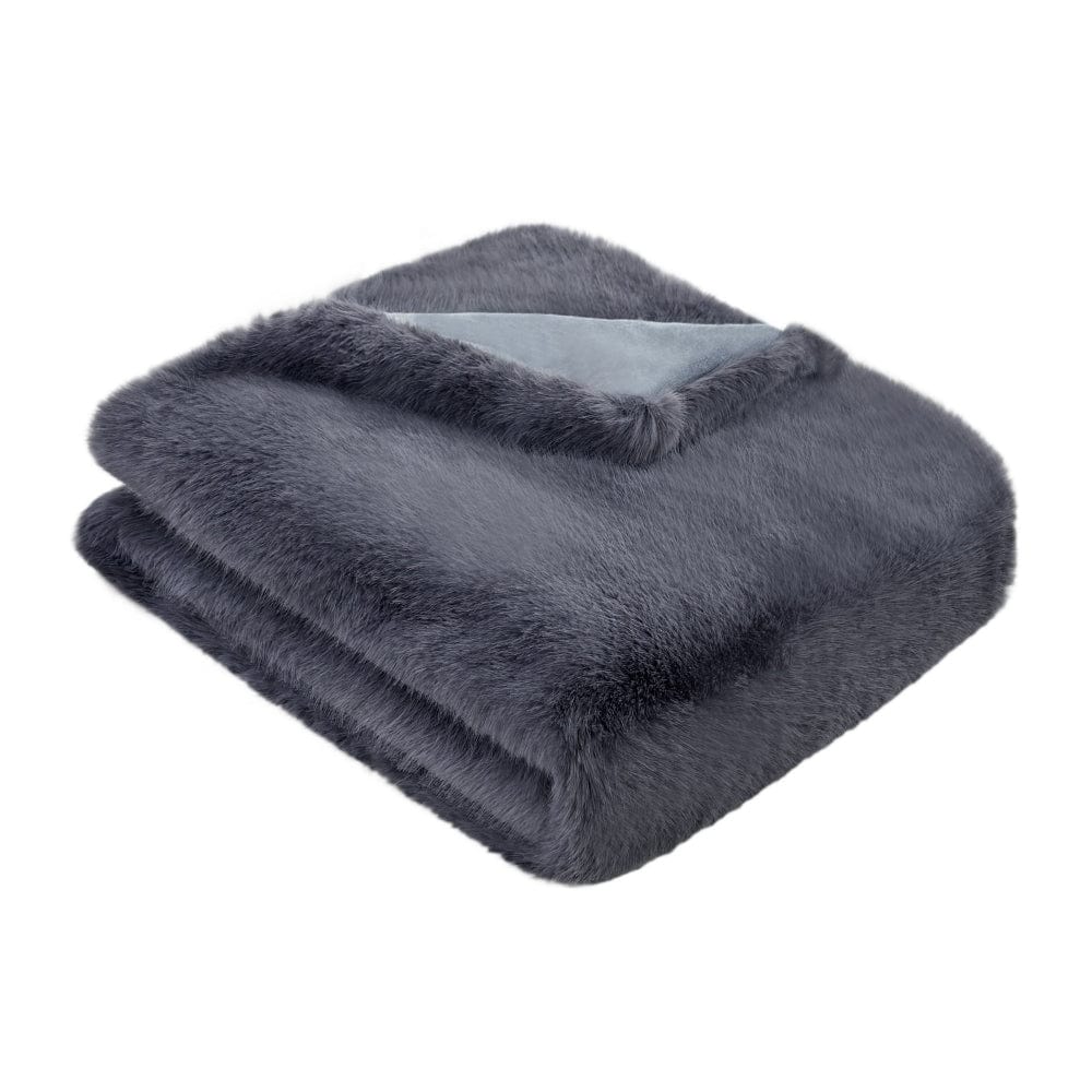 Malini Accessories Malini Jasper Slate Throw House of Isabella UK