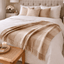Malini Accessories Malini Jenson Natural Throw House of Isabella UK
