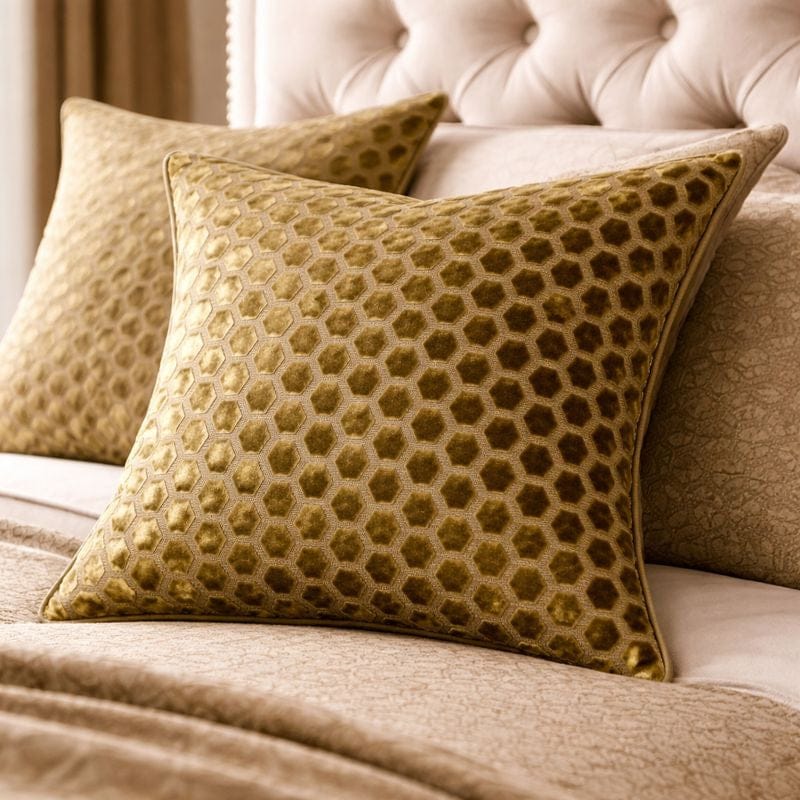 Malini Accessories Malini Jorvik Olive Cushion House of Isabella UK