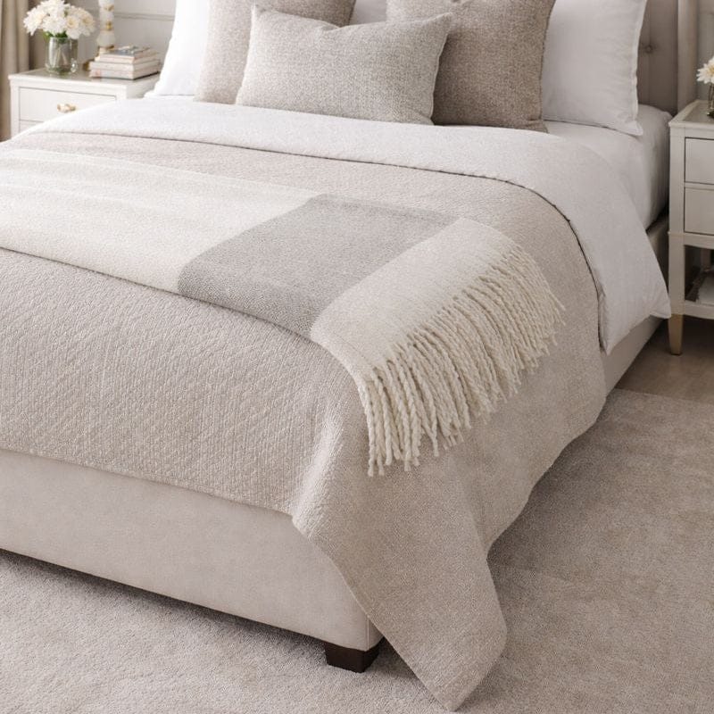 Malini Accessories Malini Kalix Grey Throw House of Isabella UK