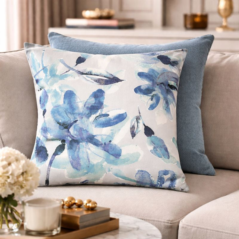 Malini Accessories Malini Kelly Blue Cushion House of Isabella UK
