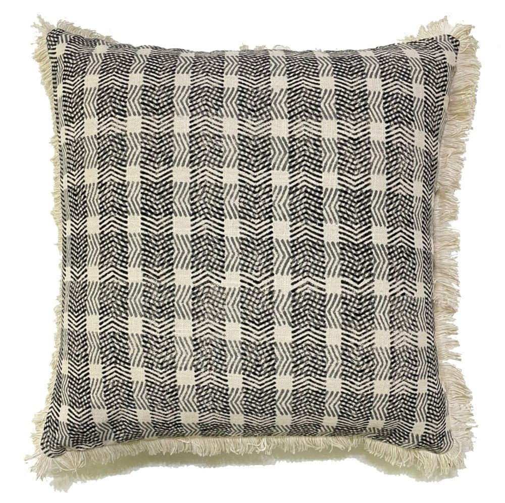 Malini Accessories Malini Kuldeep Slate Cushion House of Isabella UK