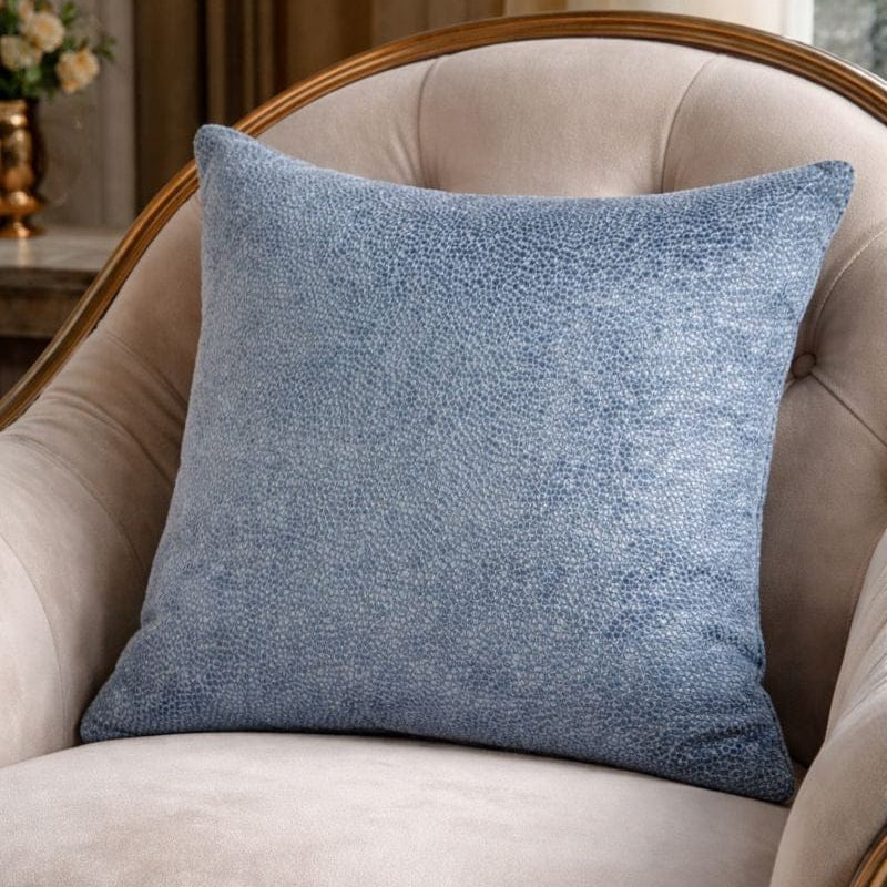 Malini Accessories Malini Large Bingham Blue Cushion House of Isabella UK