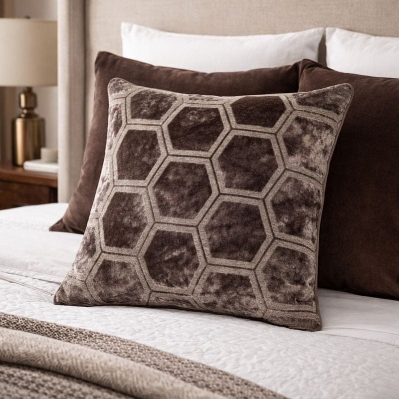 Malini Accessories Malini Large Ivor Slate Cushion House of Isabella UK