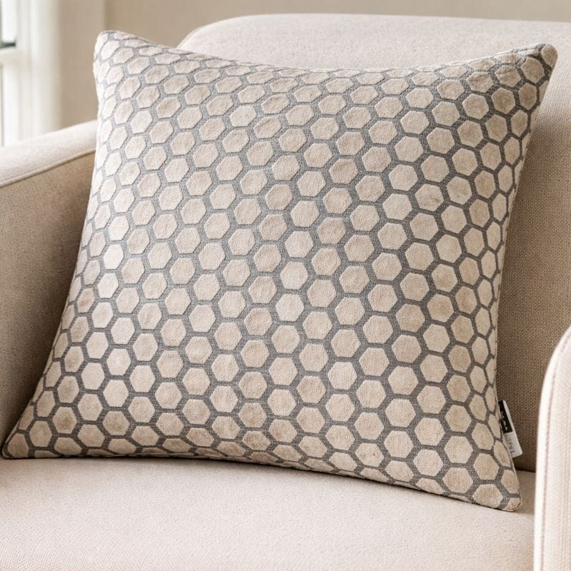 Malini Accessories Malini Large Jorvik Cream Cushion House of Isabella UK