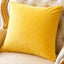 Malini Accessories Malini Large Luxe Mustard Cushion House of Isabella UK