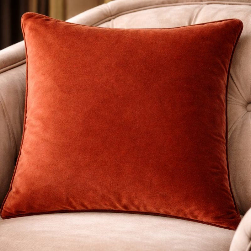 Malini Accessories Malini Large Luxe Paprika Cushion House of Isabella UK